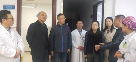 海鹽醫保局領導深入邦爾醫院開展醫保管理調研工作