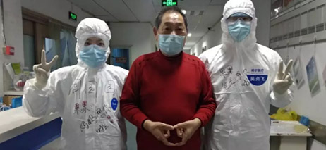 戰“疫”故事 | 武漢最美的不是櫻花，是武漢人民感恩的心